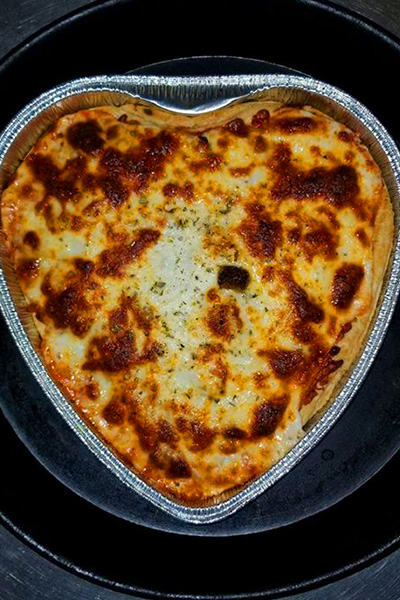 Valentine Day - Heart Shaped Pizza